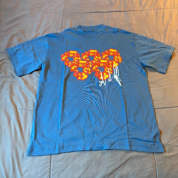 Denim Tears x Offset Set It Off #2 T-shirt Blue - Picture 2 of 4